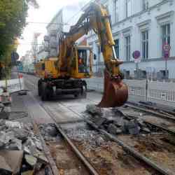 Gleis- und Weicheninstandsetzung Bahnhofstrasse