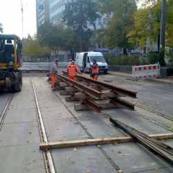 Gleis- und Weicheninstandsetzung Bahnhofstrasse